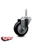 Service Caster 35 Inch Black Polyurethane Wheel Swivel 58 Inch Threaded Stem Caster Service Caster SCC-TS20S3514-PPUB-BLK-58212 - alternate 4